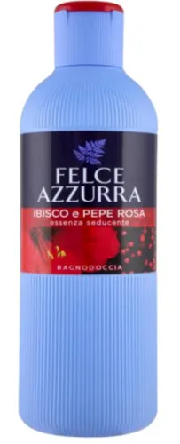 Bagno Ibisco/Pepe Rosa Badezusatz 650ml - Felce Azzurra - Badezusatz für ein entspannendes Bad, mit blumigem Duft für ein erfrischendes Erlebnis.