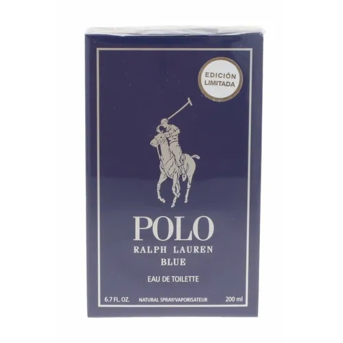 Ralph Lauren Polo Blue 200ml Eau de Toilette Limited Edition - Herren Eau de Toilette, frischer und eleganter Duft für besondere Anlässe, in limitierter Auflage und ideal für stilbewusste Männer.