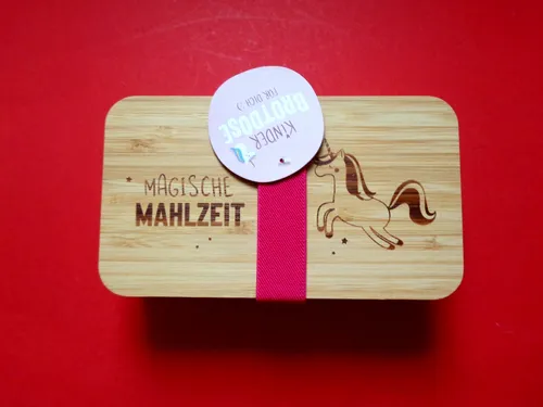 Kinder Brotdose Lunchbox Brotbox MAGISCHE MALZEIT  LA VIDA