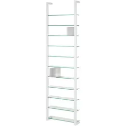 Spinder Design Wandregal CUBIC - Modernes Metallregal in Weiß - Regal in der Serie CUBIC mit 11 offenen Fächern, ideal zur stilvollen Präsentation Ihrer Lieblingsstücke. Pflegeleicht und Made in Europe.