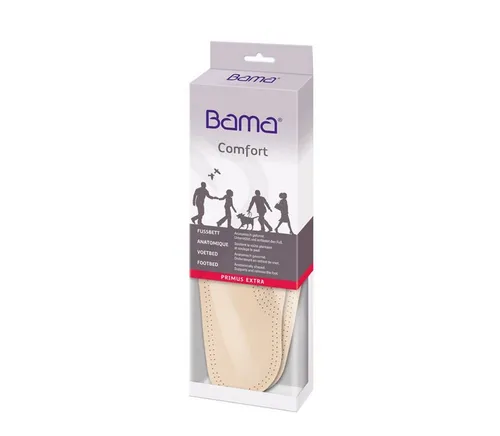 BAMA Group Einlegesohlen Comfort Primus EXTRA Gr. 37 - Anatomische Einlegesohle für optimalen Tragekomfort, ideal für den täglichen Einsatz in Schuhen der Größen 36-46.