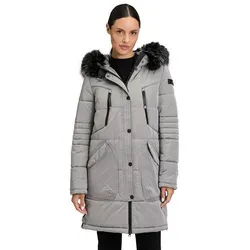 Lässige Steppjacke mit regulierbarer Kapuze - Funktionsjacken mit zweiwegigem Reißverschluss, ideal für wechselhaftes Wetter und Freizeitaktivitäten.