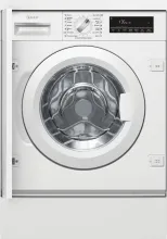 Neff W6441X1 Einbau-Waschmaschine, 8 kg, 1400 U/min - Waschmaschine, vollintegrierbar mit TimeLight für Programmüberwachung und Nachlegefunktion für bequemes Wäsche nachlegen. Ideal für moderne Küchen.