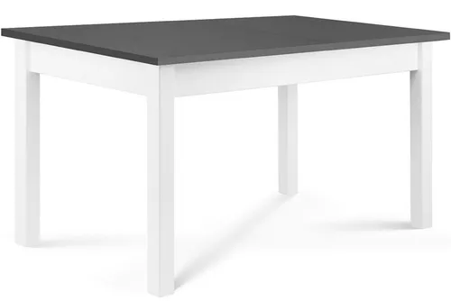 Konsimo Esstisch "CENARE", Rechteckig, Weiß, Buchenholz/Laminat, 160-200 cm - Eleganter Esstisch "CENARE" mit klappbarem Design für flexible Nutzung. Robuste Laminatplatte und stabile Buchenholzbeine garantieren Langlebigkeit und stilvolle Akzente in Ihrem Essbereich.
