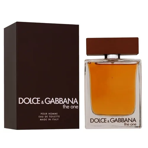 Dolce & Gabbana The One for Men Eau de Toilette Spray 100 ml - Herren Parfum mit einem unverwechselbaren, maskulinen Duft, der Eleganz und Selbstbewusstsein ausstrahlt – perfekt für jeden Anlass.