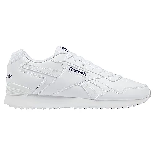 Reebok Classic GLIDE RIPPLE CLIP Sneaker in Weiß 44 EU - Sportliche Sneakers mit Schnürung in Größe 44, aus hochwertigem Synthetik und Textil. Ideal für Fitness und Freizeit, bieten sie hohen Tragekomfort und eine leicht profilierte Gummisohle.