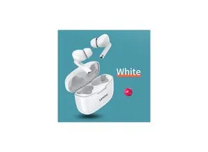 Lenovo XT90 Bluetooth-Kopfhörer Weiß – True Wireless - Moderne In-Ear-Kopfhörer mit BT 5.0, Noise Cancelling und IP54 Schutz. Ideal für Sport und Gaming, bieten sie hochwertigen Stereo-Sound und Touch Control für ein ungestörtes Hörerlebnis.