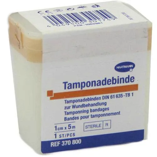 Tamponadebinde 1 cm x 5 m steril Hartmann Binden 1 St