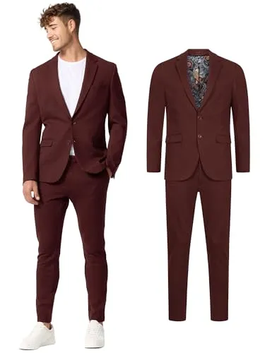 Jeff Anzug JFEzra SET 2-tlg. Rot 50 - Baby-Hosen, 2-teiliges Set in klassischem Design aus hochwertigem Material für besonderen Tragekomfort.