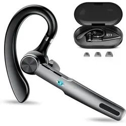 Qecnato G2 Bluetooth Headset – Kabelloses Freisprechen mit 60 Stunden Spielzeit - Das Qecnato G2 Bluetooth Headset bietet eine beeindruckende Akkulaufzeit von 60 Stunden und klare Anrufe dank der Dual-ENC Geräuschunterdrückung. Ideal für Büro, Autofahren und unterwegs.