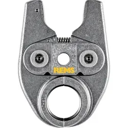 REMS Pressbacke Mini TH 32 für elektrische Radial-Pressmaschinen - Hochbelastbare Presszange aus geschmiedetem Spezialstahl, ideal für Pressfittings 32 x 3,0. Perfekte Kombination aus Festigkeit und Zähigkeit für langlebige Pressverbindungen.