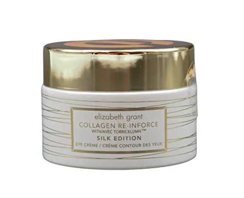 ELIZABETH GRANT Collagen Re-Inforce Silk Edition Eye Cream 30ml - Augencreme mit Kollagen und Seide, spendet intensive Feuchtigkeit und ist ideal für die empfindliche Haut rund um die Augen.