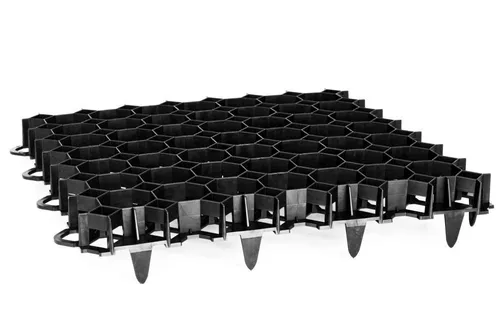 Rasengitter schwarz RKP1 ca.49,2x49,2x 3,9cm
