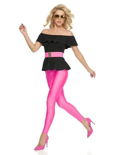 DEGUISE TOI Kostüm Retro 80er Jahre für Damen - Multicolore