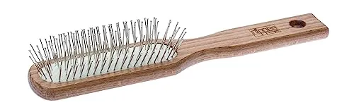 Nippes H7 Pneumatic-Haarbürste – Sanftes Styling - Die Nippes H7 Pneumatic-Haarbürste entwirrt mühelos und schonend das Haar. Mit luftgepolstertem Gummikissen und Kugelkopf-Stahlstiften für eine angenehme Kopfmassage – ideal für jedes Haar.