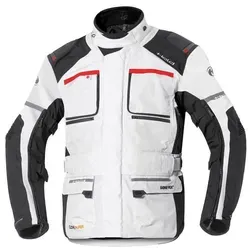 Held Carese II Textiljacke für Damen & Herren, schwarz-grau, Größe 52 - Motorradjacke mit atmungsaktivem COOLMAX® Mesh Innenfutter und 3D Air-Mesh Einsatz für optimale Luftzirkulation.