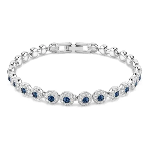 Swarovski Perlenarmband 5733401 - Elegantes silberfarbenes Design - Armschmuck aus Metalllegierung, 19 cm lang, perfekt für besondere Anlässe oder als stilvolles Accessoire für den Alltag.