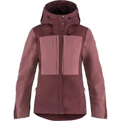Fjällräven Keb Jacket Women Port-Mesa Purple (M) - Funktionsjacke für Outdoor-Abenteuer, atmungsaktiv und langlebig, ideal für Trekking und Gebirge. Neueste Materialien bieten Bewegungsfreiheit und Wind- sowie Wasserabwehr.