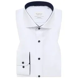 ETERNA Herren Langarmhemd "MODERN FIT" in Weiß - Business- & Abendmode für Herren: Dieses bügelfreie Hemd aus 100% Baumwolle bietet hohen Tragekomfort und verdeckt zuverlässig Tattoos. Ideal für den eleganten Auftritt!