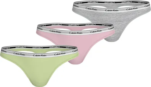 Calvin Klein Underwear Tanga 3 PACK THONG (LOW-RISE) - Entdecke den Komfort des 3er-Packs Tangas von Calvin Klein. Mit sportlichem Design und elastischem Logobund bieten sie eine optimale Passform und sind ideal für jeden Tag. Die atmungsaktive Jerseyqualität sorgt für ein angenehmes Tragegefühl.
