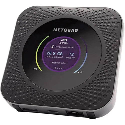 NETGEAR Nighthawk MR1100 - Tragbarer 4G LTE WLAN Router, bis zu 1 GBit/s Geschwindigkeit und ideal für bis zu 20 Geräte unterwegs