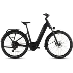 Cube Touring Hybrid ONE 600 Easy Entry 2026 - coal ́n ́chrome - 62cm | 28 Zoll