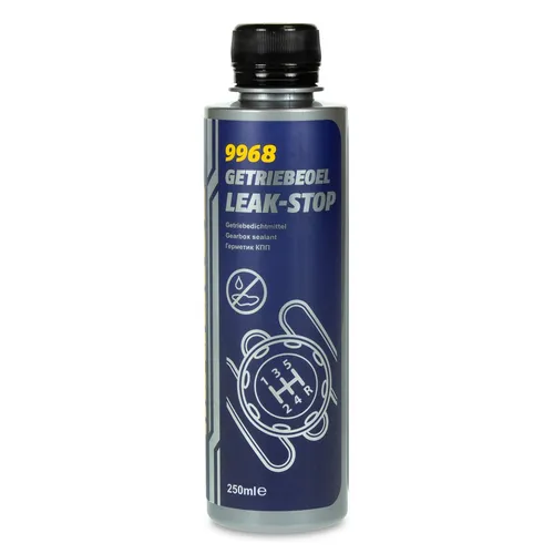 SCT - MANNOL Getriebeoel Leak-Stop (250 ml) MN9968-025 - SCT - MANNOL Getriebeoel Leak-Stop (250 ml) ist ein effektives Öladditiv zur Reduzierung von Leckagen in Getrieben. Ideal für Schalt- und Differentialgetriebe – einfach anwenden und die Dichtheit verbessern!