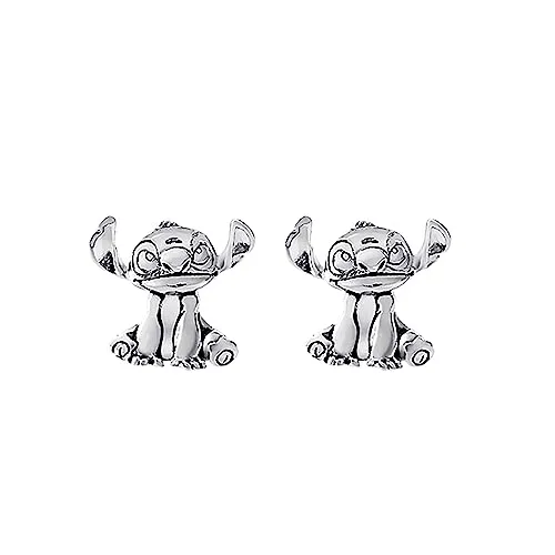 Disney 16001790 Collectible - Ohrringe Stitch Sitzend, aus kinderfreundlichen Materialien, ideal für kleine Fans und als Geschenk