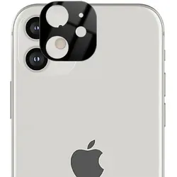 1x Kamera 9H Panzerhartglas für iPhone 12 3D KLAR Schwarzes ECHTES TEMPERED Panzerglas Kameraglas Kamerhartglas Kameraschutzglas Schutzglas Schutzfolie Panzerfolie
