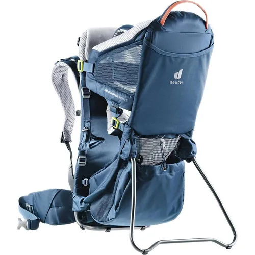 deuter Kid Comfort Active Kindertrage - Leichte Babytrage (2680 g) mit anpassbarer Rückenlänge und belüftetem Netzfach für optimalen Tragekomfort und weniger Schwitzen bei Kindern.
