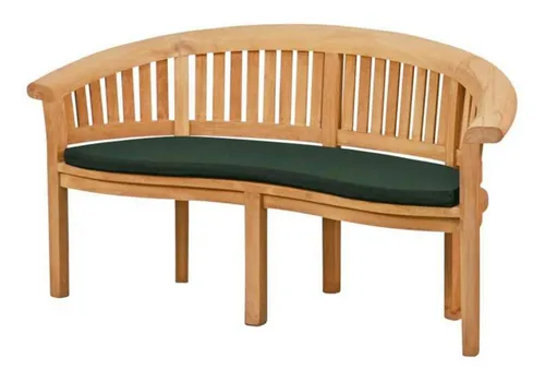 Kai Wiechmann Bankauflage 139 x 49 cm – Hochwertiges Polster für Gartenbänke - Hochwertige Sitzauflage aus Dralon, waschbar und UV-beständig. Bietet hervorragenden Sitzkomfort und bleibt dank Kordeln an Ort und Stelle. Ideal für stilvolle und langlebige Gartenmöbel.