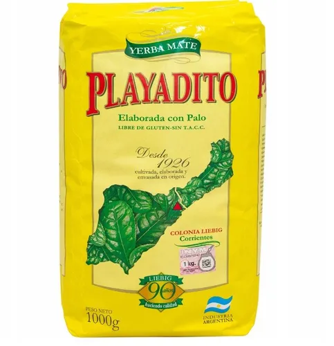 Playadito Yerba Mate Elaborada Con Palo 1 kg