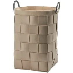Aquanova Wäschekorb Dix, Beige, Textil, 66 L, rechteckig, 34x57.5x34 cm, umweltfreundlich, Ordnen & Aufbewahren, Wäschekörbe & Tonnen