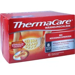 ThermaCare Wärmeumschläge Rückenschmerzen 6 St - rezeptfrei, lindert effektiv Rückenschmerzen und sorgt für langanhaltende Wärme