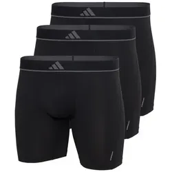 adidas Sportswear Boxershorts Active Micro Flex Eco (3er Pack) - Boxer anliegend mit längerem Bein, aus umweltfreundlicher Microfaser für maximalen Tragekomfort und perfekte Passform.