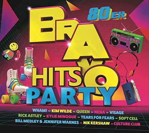 Bravo Hits Party-80er - Various Artists - Pop-Compilation mit den größten Hits der 80er Jahre, perfekt für jede Party und nostalgische Momente.