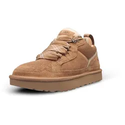 UGG Lowmel Chestnut - 39 - Sneaker im Westküsten-Stil mit weichem Veloursleder und Textil, ideal für warme Tage. Bequemes Fußbett und EVA-Außensohle für besten Komfort.