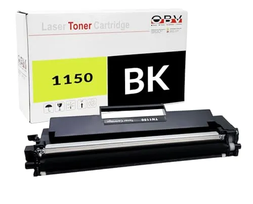 Kompatibler Toner Schwarz als Ersatz für Brother 1150 TN-1150 TN1150 | Hochleistung **ca.** 1000 Seiten | Passend für DCP-L 1640 W HL-L 1240 W DCP-L 1660 W DCP-L 1642 W XL HL-L 1242 W