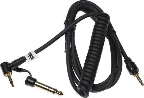 vhbw Audio AUX Kabel kompatibel mit Monster Beats by Dr. Dre Beats EP Kopfhörer - Audiokabel 3,5mm Klinkenstecker auf 6,3 mm, 150 cm Schwarz