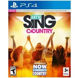 Let's Sing: Country für Sony PlayStation 4 - Mitreißende Karaoke-Erfahrung - Musikspiel für PS4 mit einer Vielzahl von beliebten Country-Songs für unvergessliche Karaoke-Nächte.