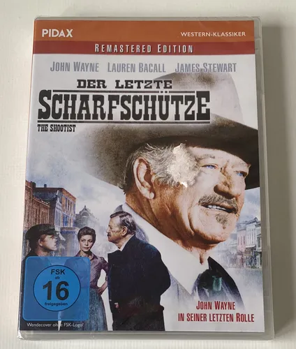 Der letzte Scharfschütze - Western - John Wayne DVD James Stewart Neu & Ovp