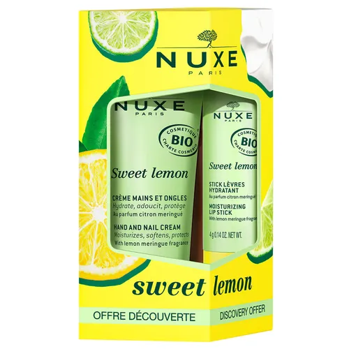 NUXE Sweet Lemon Pflege-Duo für Hände und Lippen