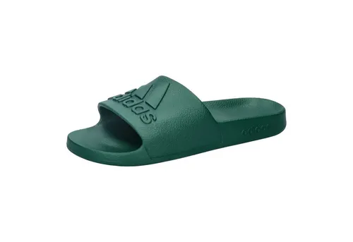 adidas Performance Unisex Badeschlappen Adilette Aqua grün 43 1/3 EU - Bequeme Badeschlappen für den perfekten Tragekomfort am Pool oder Strand. Ideal für Schwimmer, leicht und schnell trocknend.