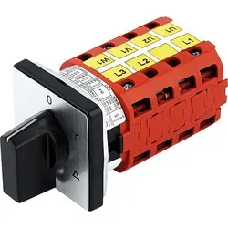 Elektra Sterndreieckschalter V2N Y-F1-B-SI - Frontbefestigung, hochwertiger Schalter aus Deutschland für zuverlässige Steuerung in elektrischen Anlagen.