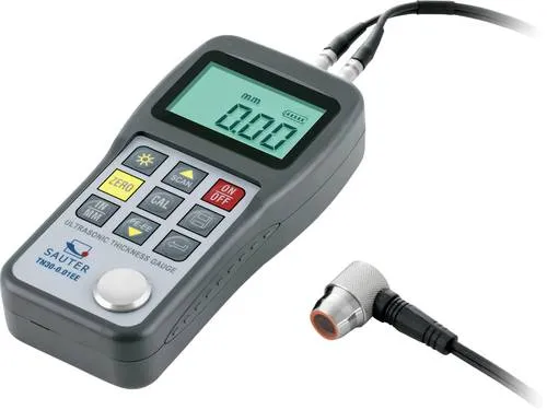 Sauter TN EE Materialdicken-Messgerät 3 - 30mm - Sonstige Messtechnik: Zerstörungsfreies Messen der Materialstärke von Rohren, ideal für präzise Echo-Echo Messungen mit speziellem Messkopf (ATU-US12)