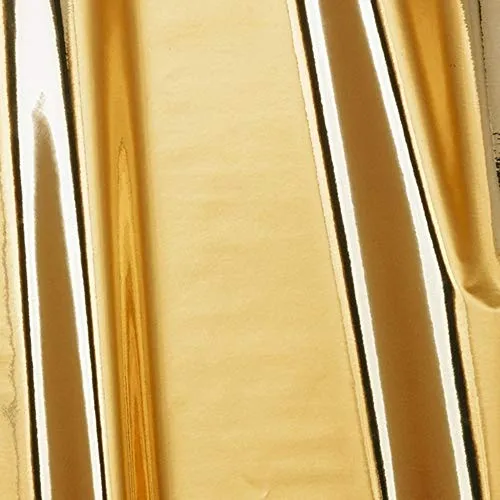 d-c-fix Möbel-Klebefolie Metallic Hochglanz Gold, 45 cm x 1,5 m – abwaschbare und selbstklebende Deko-Folie für Küche, Schrank, Tisch & Fensterbank – glänzend & langlebig