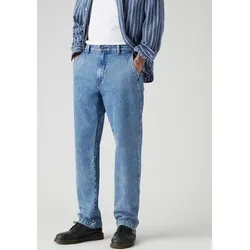 Levi's Herren Chinohose, Straight Fit, Blau (Quarter Past Mid was), W32/L34 - Moderne Chinohose mit geradem Beinschnitt und Relaxed Fit. Aus weichem Baumwollmaterial für hohen Tragekomfort. Zwei praktische Taschen vorne und Pattentaschen hinten, ideal für lässige Looks.