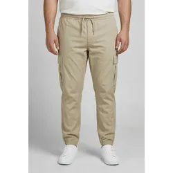 Jack & Jones PlusSize Cargohose JPSTKANE DYLAN CUFFED CARGO RET PLS Baumwollmischung, relaxed fit beige 40 (XXXL)