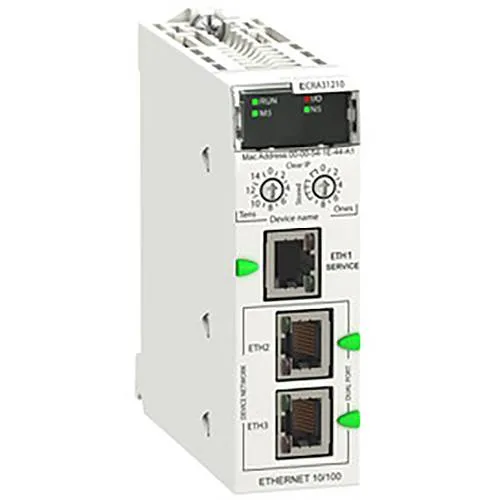 Schneider Electric Modicon BMECRA31210 X80 EIO Drop Adapter with ETH 8kp