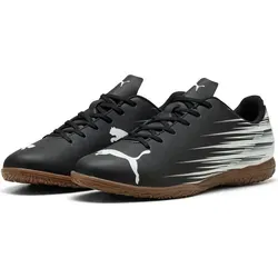 Puma Fussballschuhe ATTACANTO II IT - Hallenschuhe für Indoor, Schuhgröße 39 EU - Fußballschuhe für Indoor-Spiele mit strapazierfähigem Synthetik-Obermaterial und abriebfester Gummilaufsohle. Ideal für Einsteiger, die Wert auf Komfort und Stil legen.